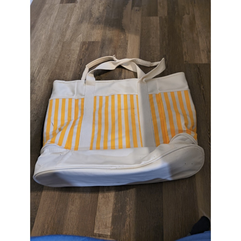 80's Vintage Large Rare Giorgio Of Beverly Hills Large Canvas Weekend Duffle Bag - Picture 5 of 7